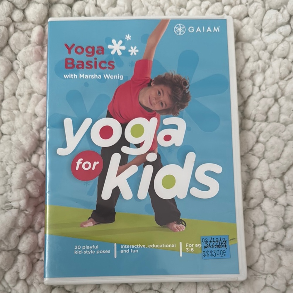 DVD “Yoga for kids” - interactive, educational, and fun for ages 3-6 - Picture 1 of 2